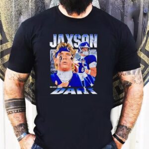 Jaxson Dart New York Giants Vintage Shirt