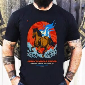 Jerry S Middle Finger Hollywood December Tshirt