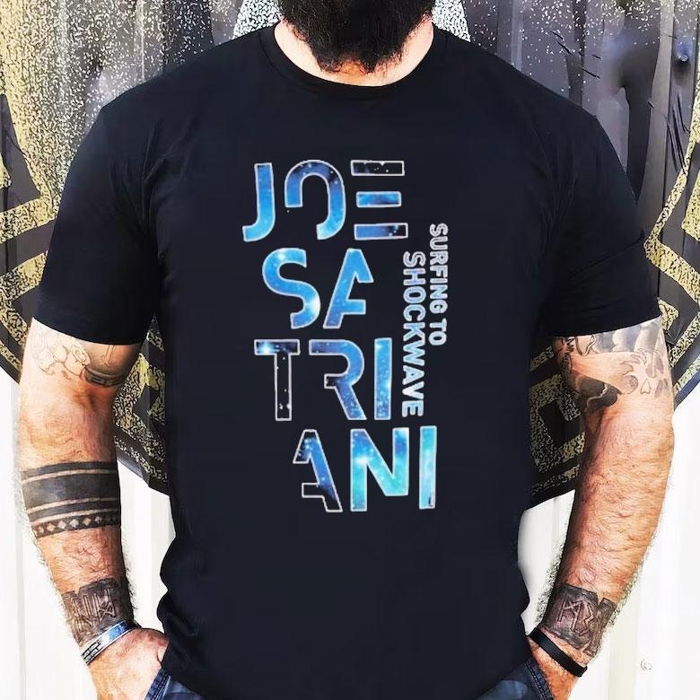 Joe Satriani Surfing To Shockwave Shirt Joe Satriani Surfing To Shockwave Shirt