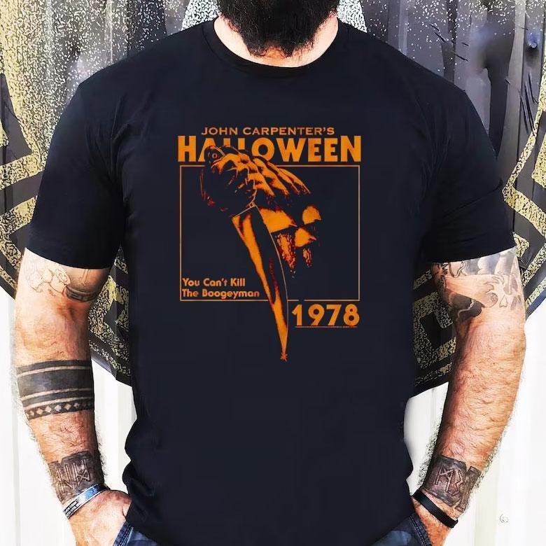 John Carpenter’s Halloween You Can’t Kill The Boogeyman 1978 Vintage Shirt John Carpenter’s Halloween You Can’t Kill The Boogeyman 1978 Vintage Shirt