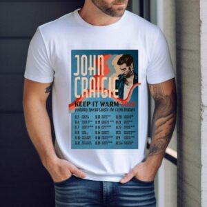 John Craigie Keep It Warm 2025 Tour Shirt