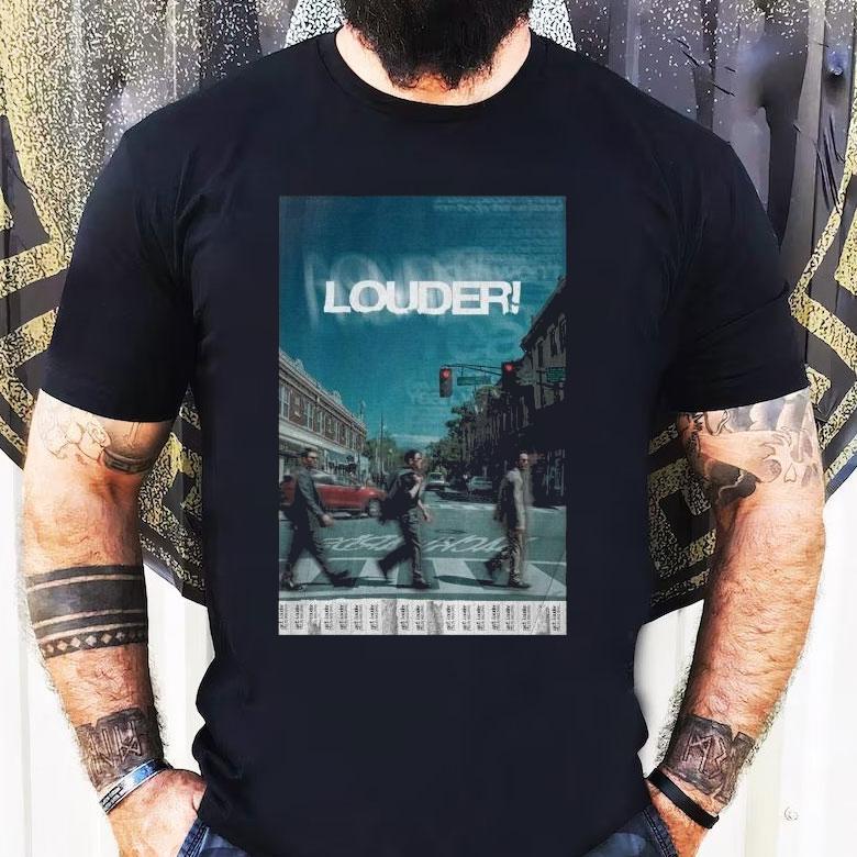 Jonas Brothers Louder! Road Abbey Shirt Jonas Brothers Louder! Road Abbey Shirt