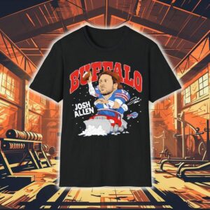 Josh Allen Buffalo Bills Caricature Player Signature Shirt
