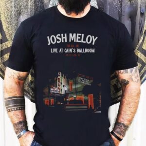 Josh Meloy October 17-18 2025 Tulsa, Ok Concert Shirt
