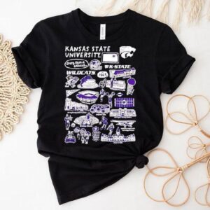 Kansas State University Every Man A Wilcat Est 1863 Shirt