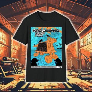 King Gizzard And The Lizard Wizard Melbourne Australia At Fed Square On October Tshirt