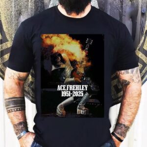 Kiss Ace Frehley Rest In Peace 1951-2025 Signature Photo Thank You For The Memories Shirt 1 Kiss Ace Frehley Rest In Peace Signature Photo Thank You For The Memories Tshirt