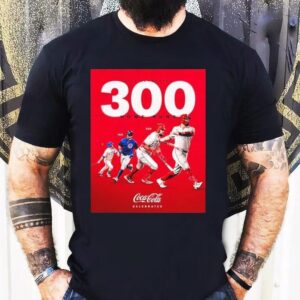 Kyle Schwarber Philadelphia Phillies Became The 163rd Mlb Player To Reach 300 Career Home Runs Shirt