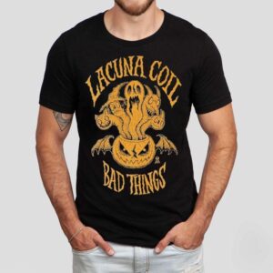 Lacuna Coil Bad Things Pumpkin Halloween Shirt