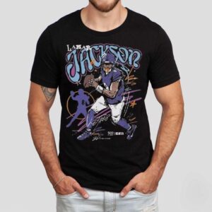 Lamar Jackson Baltimore Scribble Signature Shirt