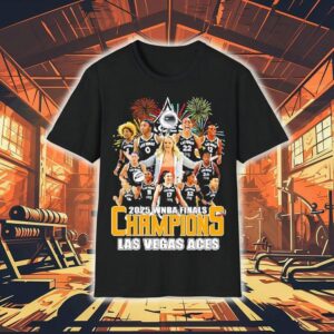 Las Vegas Aces Finals 2025 Wnba Champions Team Shirt