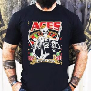 Las Vegas Aces Skeleton Wnba Champions 2025 Rep The Champs Shirt
