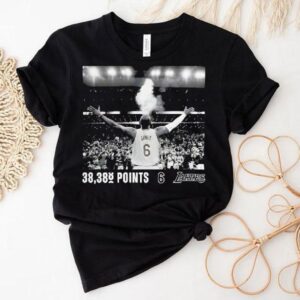 Lebron James Lakers All-time Scoring 38388 Points Shirt