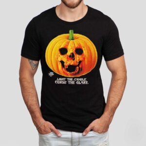 Light The Candle Curse The Glare Pumpkin Halloween Shirt 1 Light The Candle Curse The Glare Pumpkin Halloween Tshirt