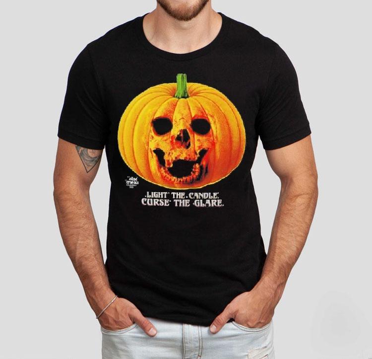 Light The Candle Curse The Glare Pumpkin Halloween Shirt Light The Candle Curse The Glare Pumpkin Halloween Shirt