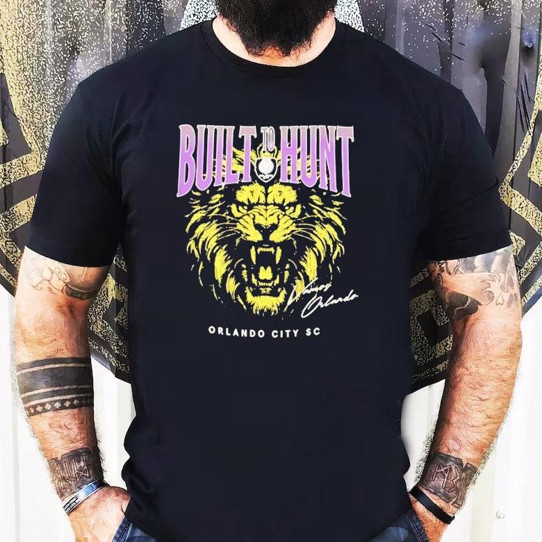 Lion Built To Hunt Orlando City Sc Vamos Orlando Shirt Lion Built To Hunt Orlando City Sc Vamos Orlando Shirt