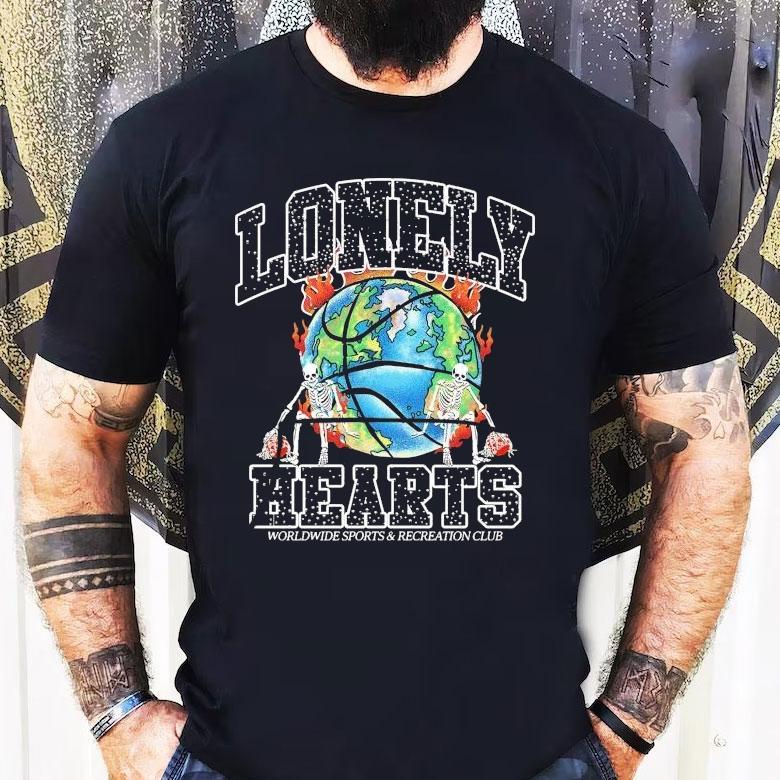 Lonely Hearts Club Worldwide Sports Rec Skeleton Shirt Lonely Hearts Club Worldwide Sports Rec Skeleton Shirt