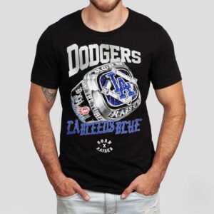Los Angeles Dodgers New Era Born X Raised Ring Graphic Shirt