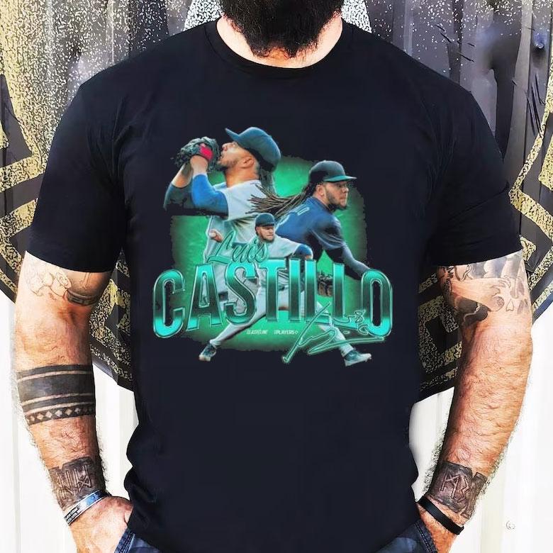 Luis Castillo Seattle Mariners Signature 2025 Shirt Luis Castillo Seattle Mariners Signature 2025 Shirt