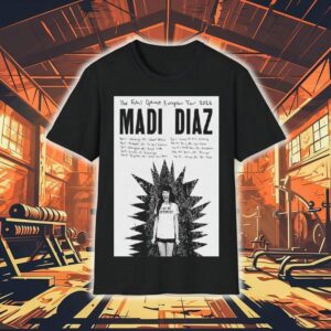 Madi Diaz European Tour 2026 Shirt