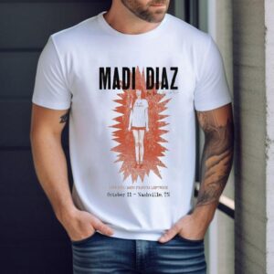 Madi Diaz Oct 11 2025 Nashville Tour Shirt