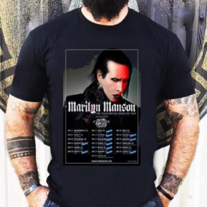 Marilyn Manson One Assassination Under God Tour 2025 Shirt