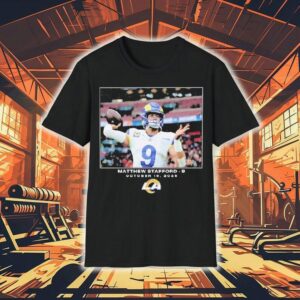 Matthew Stafford October 19 2025 Los Angeles Rams Nfl Flash Features Week 7 Shirt