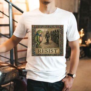 Medieval Vintage Portland Frog Protest Resist Shirt