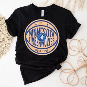 Minnesota Timberwolves Nba West Conf Logo Shirt