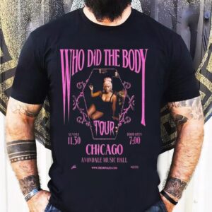 Monaleo Who Did The Body Tour 2025 Shirt