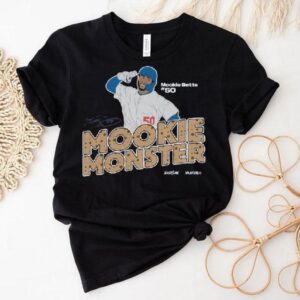 Mookie Monster Mookie Betts #50 Signature Shirt