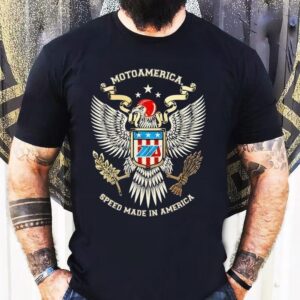 Motoamerica Speed Made In American Eagle Shirt