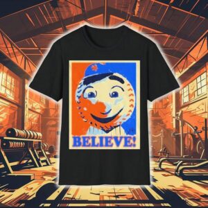 Mr Met New York Mets Mlb Believe Hope Mascot Shirt