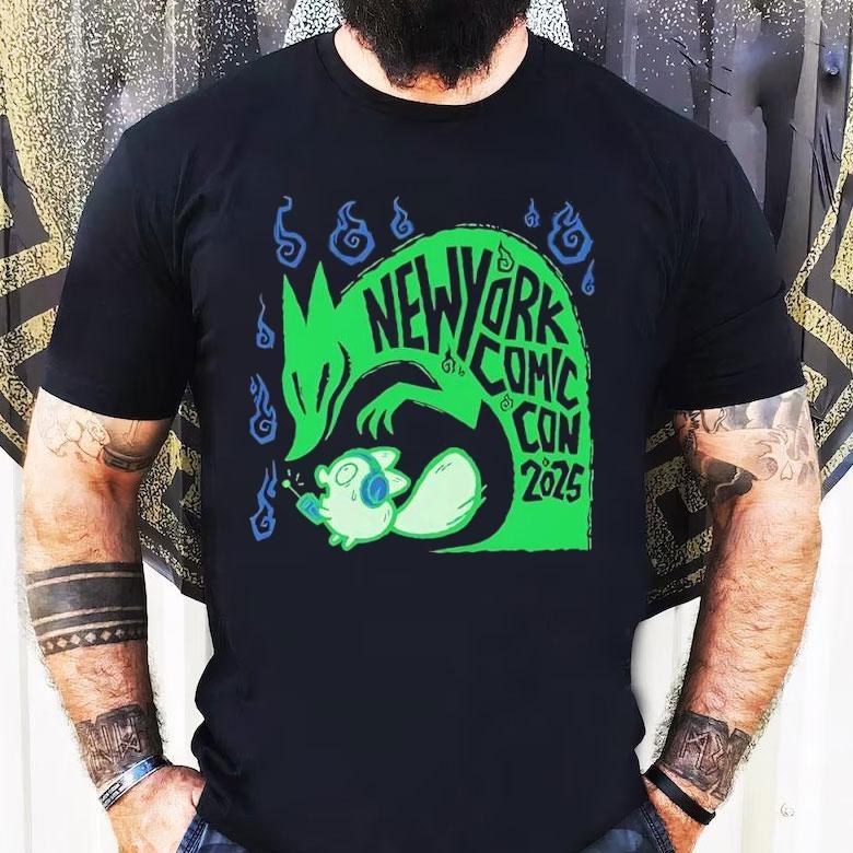 New York Comic Con 2025 Fox Creature Shirt New York Comic Con 2025 Fox Creature Shirt