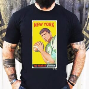 New York Jets Joe Namath Trading Card Shirt