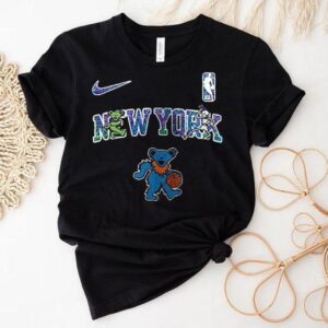 New York Knicks Grateful Dead 60th Anniversary Bears Shirt 1 New York Knicks Grateful Dead Th Anniversary Bears Tshirt