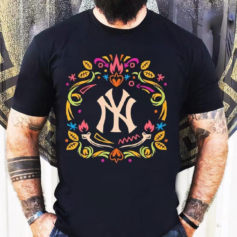 New York Yankees Da De Los Muertos Shirt New York Yankees Da De Los Muertos Shirt