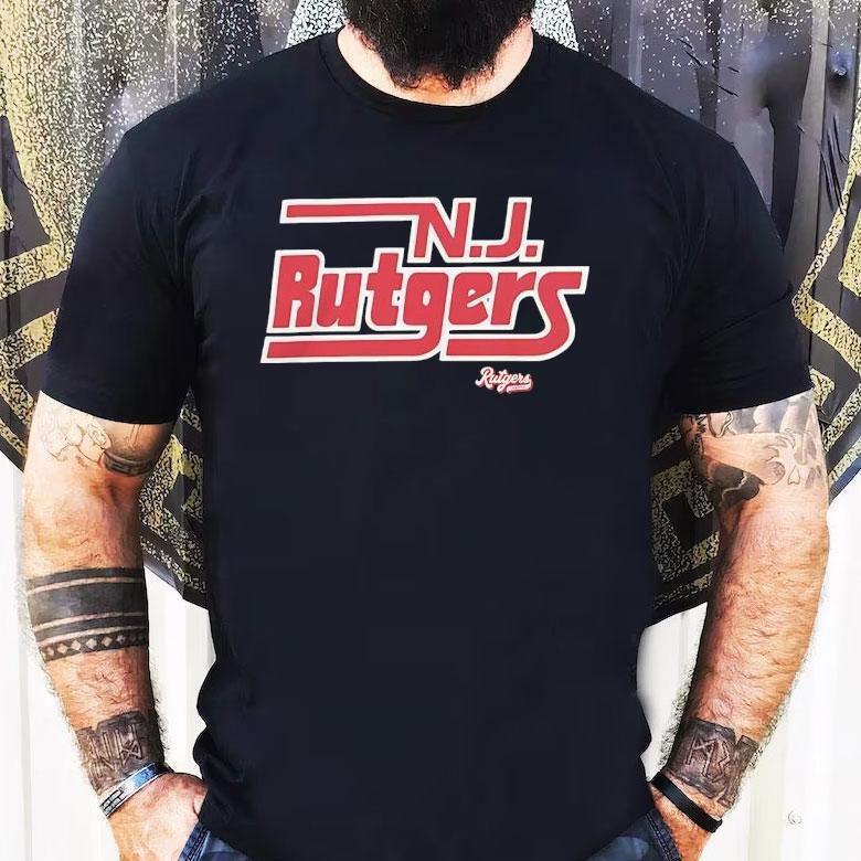 Nj Rutgers Scarlet Knights Logo Shirt Nj Rutgers Scarlet Knights Logo Shirt