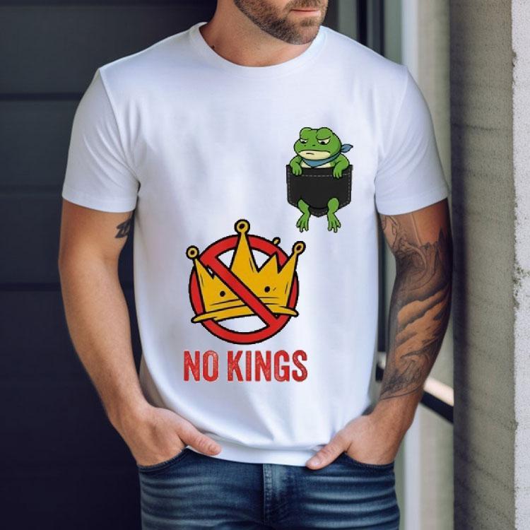 No Kings Shirt Men Women Portland Frog Protest Shirt No Kings Shirt Men Women Portland Frog Protest Shirt
