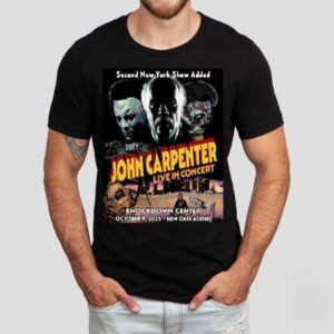 Obey John Carpenter Live In Concert New York, Ny 2025 Shirt