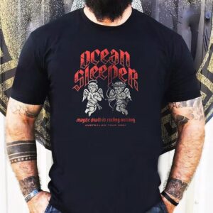 Ocean Sleeper Maybe Death Is Feeling Nothing Australian Tour 2025 Shirt