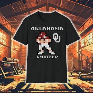 Oklahoma Football John Mar Retro Baller Shirt