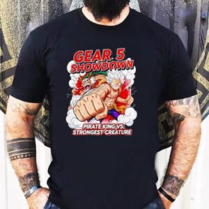 One Piece Gear 5 Showdown Luffy Vs. Kaido Pirate King Vs. Strongest Creature Shirt