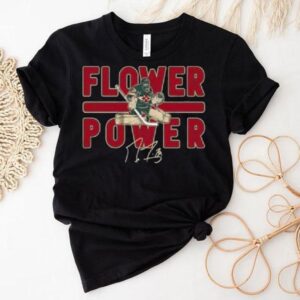 Original Minnesota Wild Flower Power Shirt Marc Andr Fleury Signature Shirt