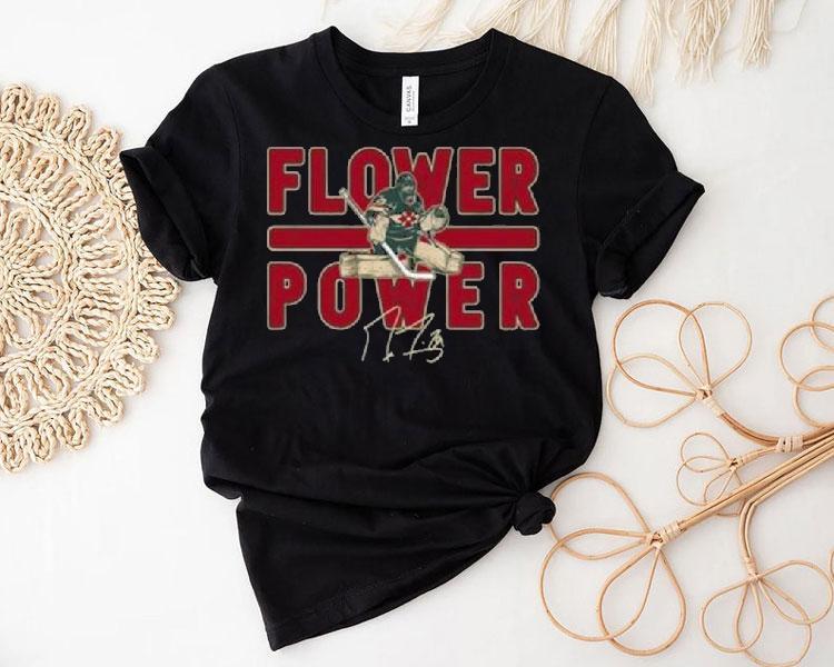 Original Minnesota Wild Flower Power Shirt Marc Andr Fleury Signature Shirt Original Minnesota Wild Flower Power Shirt Marc Andr Fleury Signature Shirt