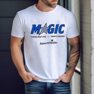 Orlando Magic Opening Night 2025 Adventhealth Shirt