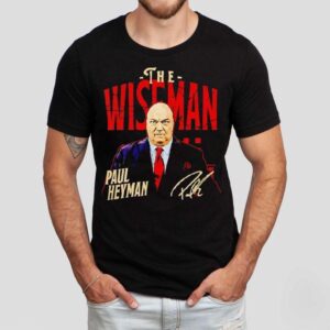 Paul Heyman The Wiseman Wwe Signature Shirt