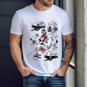 Peanuts Arseal Snoopy Shirt