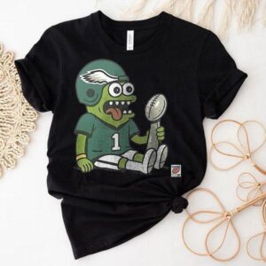 Philadelphia Eagles Jalen Hursts Mascot Cartoon Shirt