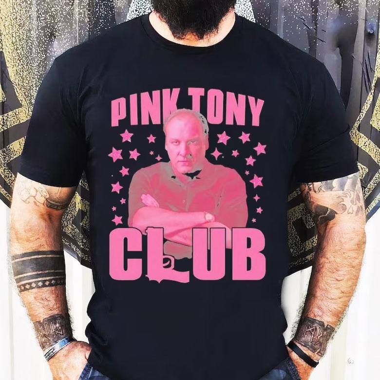 Pink Tony Club Graphic Shirt Pink Tony Club Graphic Shirt